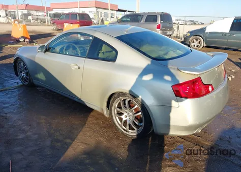 2005 Infiniti G35 z USA, uszkodzony, nr VIN JNKCV54E85M417656